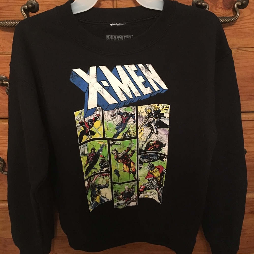 X-men marvel comic sweatshirt